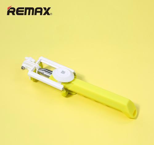 ไม้เซลฟี่ Monopod Remax Bluetooth P3 สีเหลือง